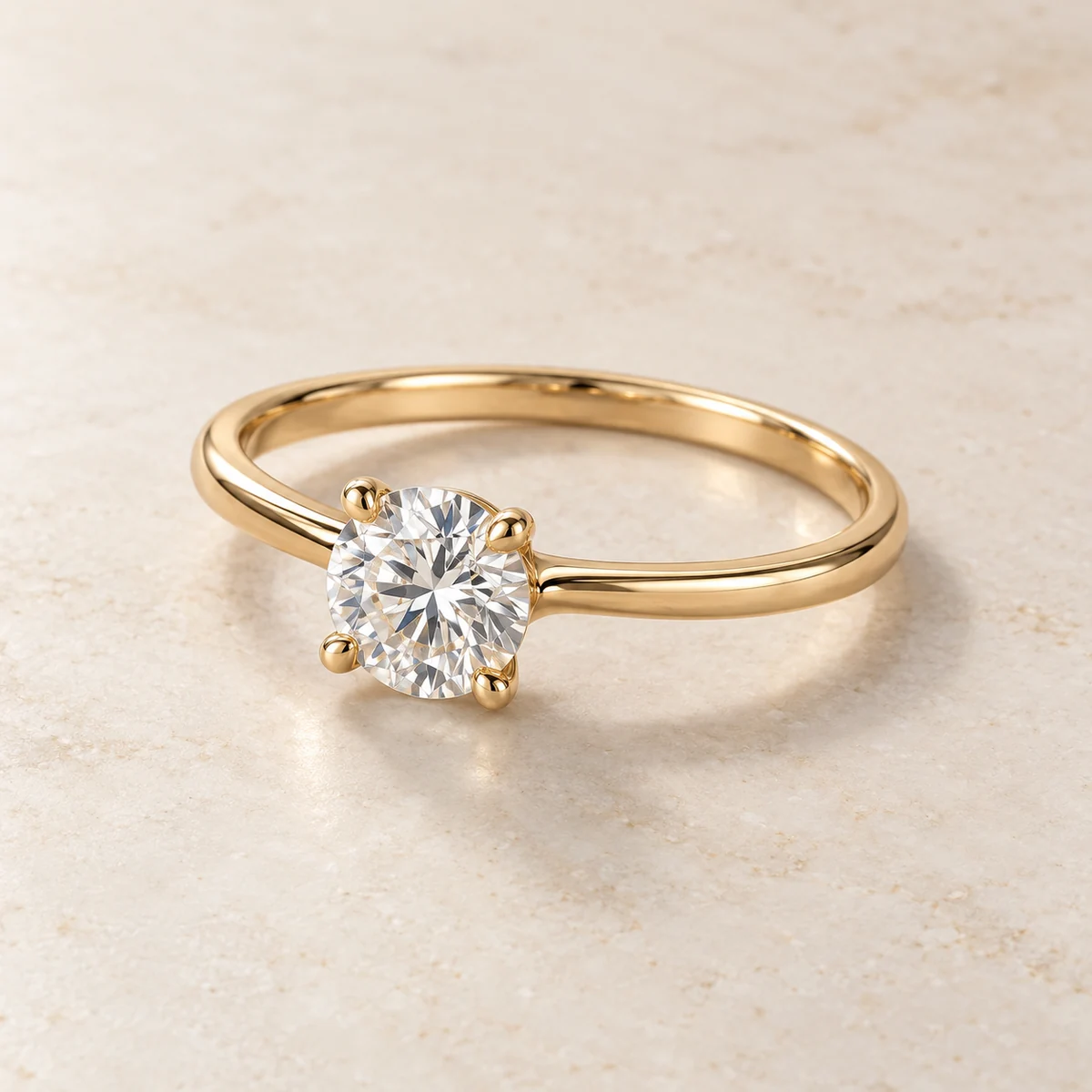 Celeste Solitaire Ring — illustrative product photograph